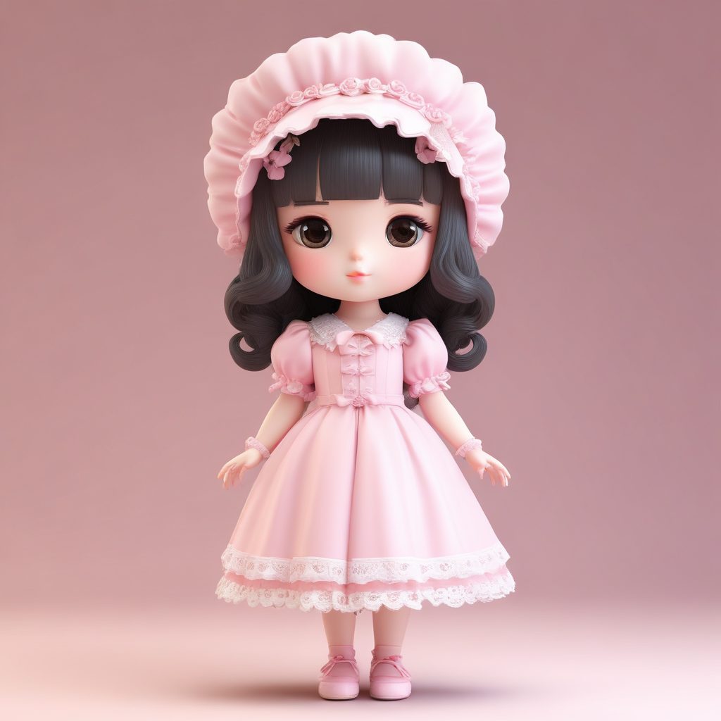 🧸洛丽塔甜系Q版 | 蕾丝与蝴蝶结的软萌暴击！🩰