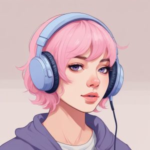 🍧马卡龙极简风头像！治愈系Cel Shading，氛围感拉满！