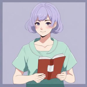 🍰马卡龙配色头像！极简治愈系少女肖像, 清冷又高级～