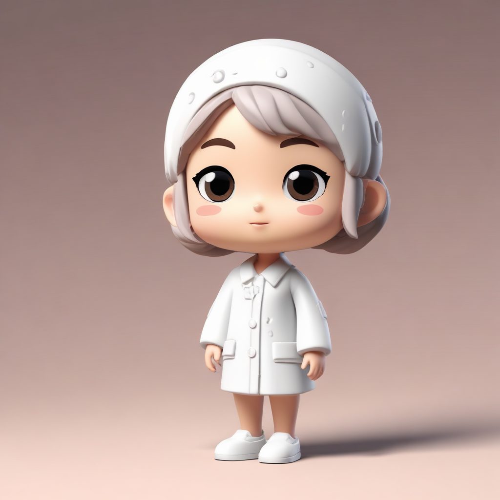 🎁盲盒设计范本：Pop Mart风格Q版公仔！高细节3D建模！