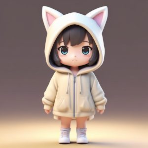 🐾毛茸茸警报！Q版兽耳娘盲盒，可爱度爆表！