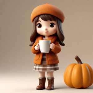 🍂美拉德复古风！Q版秋冬氛围感穿搭，焦糖色系高级感！☕