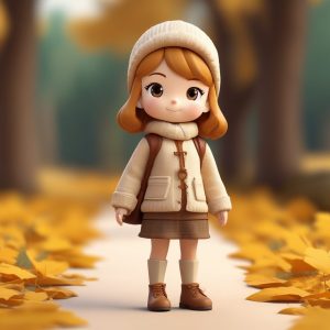 ☕️ 美拉德复古Q版：秋冬摩卡色系穿搭，氛围感头像！