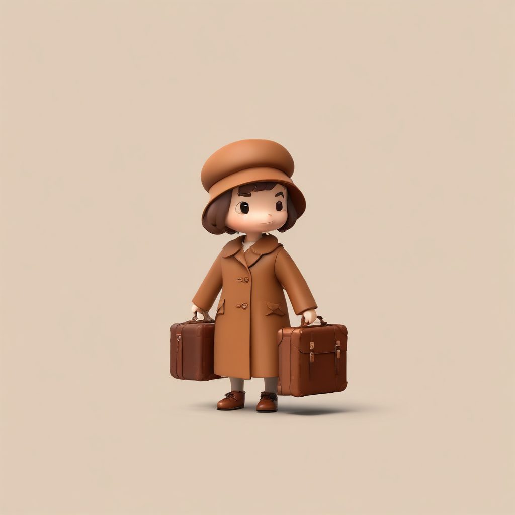 🍁美拉德复古Q版！秋冬棕色系穿搭,高级感头像制作！