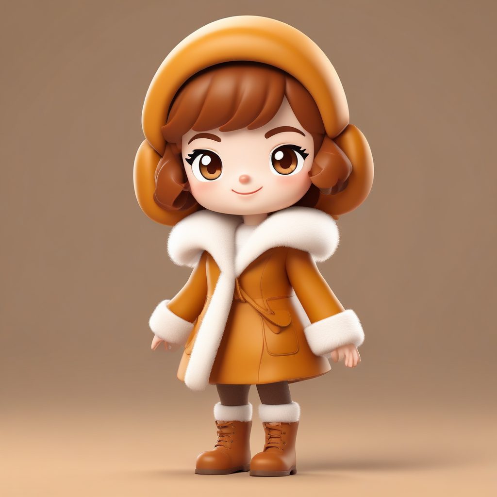 🐻美拉德秋冬复古Q版：焦糖色系的暖暖头像！