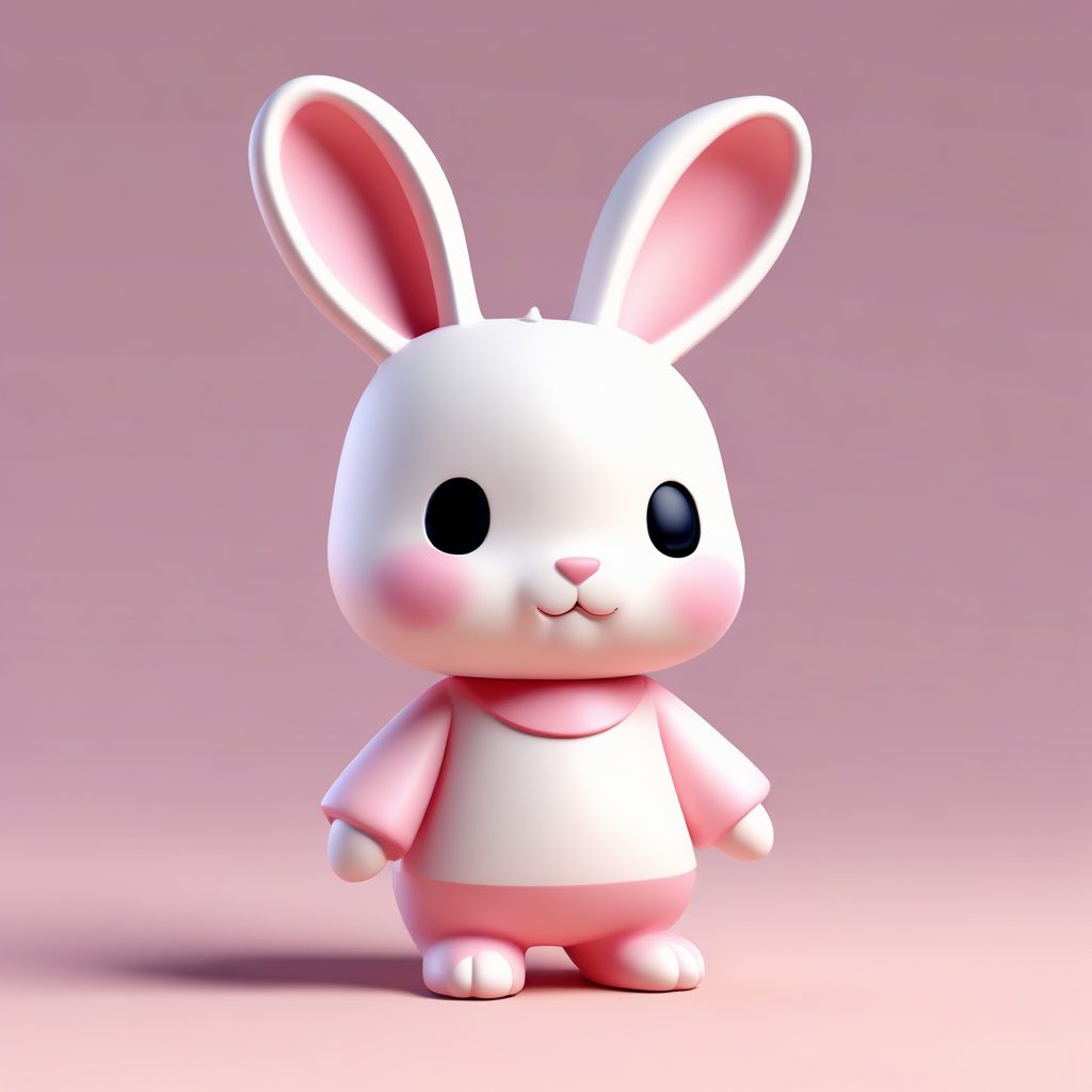 🐰 萌翻全场！Q版兔耳娘盲盒设计，治愈系粉嫩头像来袭！
