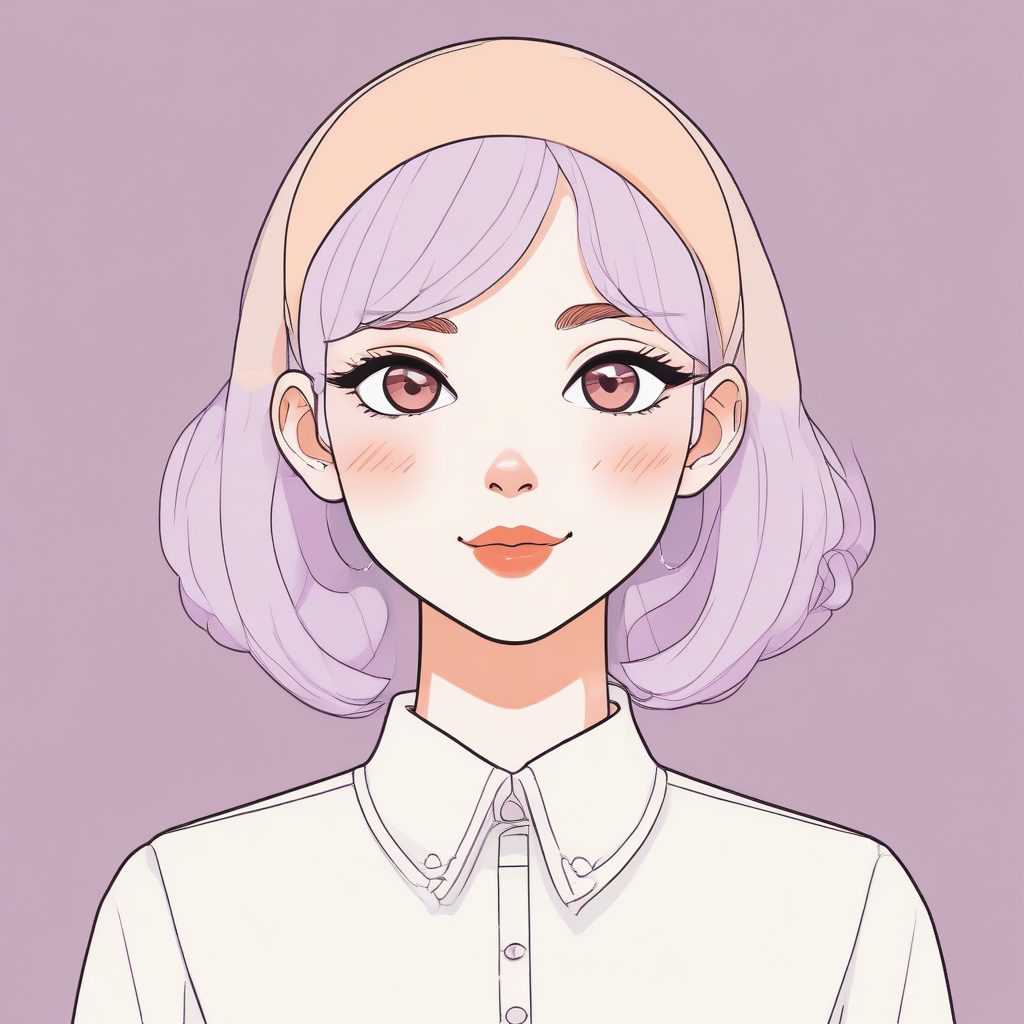 🔺孟菲斯几何感动漫头像 | 极简拼贴配色教程