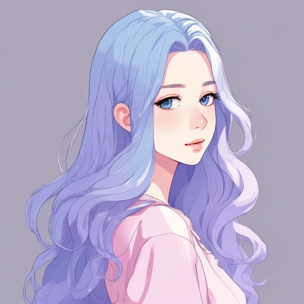 🦄梦幻糖果色系丨像少女漫画里走出来的透明感女主头像🌟