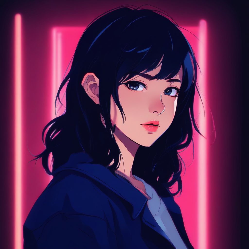 📺梦回90年代！高饱和复古赛璐璐动漫头像，CityPop的喧嚣！