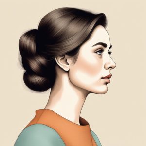 🍂莫兰迪高级感：极简风手绘插画肖像教程！氛围拉满