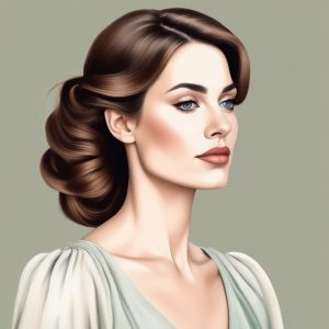 🍂莫兰迪色系高级感！低饱和度手绘肖像模板，气质拿捏！