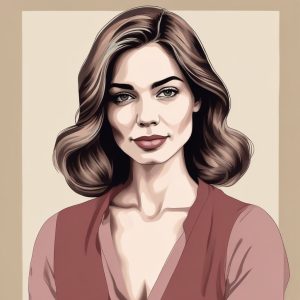 🎨莫兰迪色系高级感！质感手绘插画头像，低饱和度的美学典范！