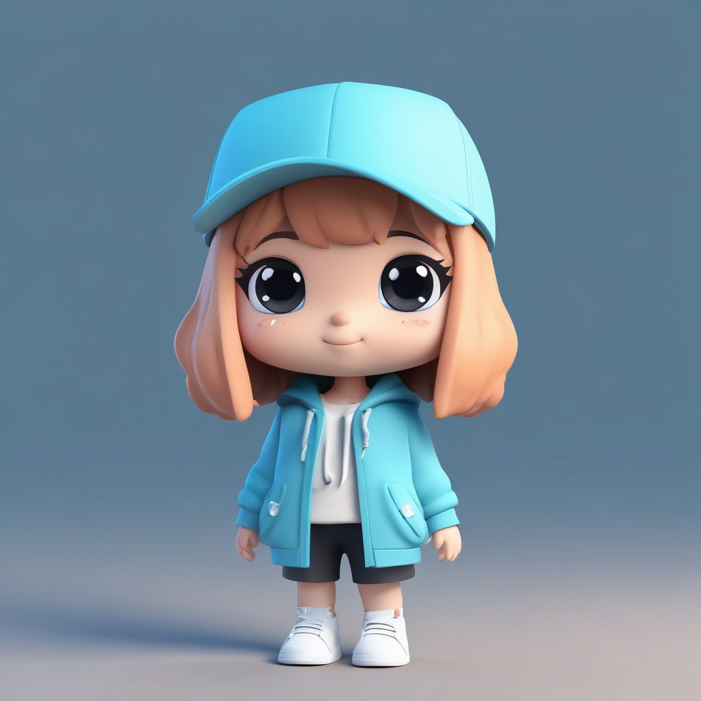 🎀Pop Mart风来袭！极简潮流穿搭Q版女孩，年度头像预定！