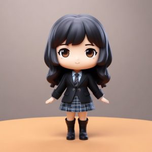 🖤Q版暗黑学院风: 又酷又拽的软萌小恶魔来啦! 赶紧收藏做头像!