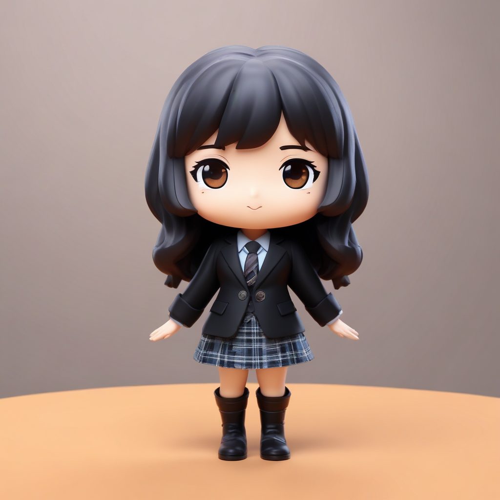 🖤Q版暗黑学院风: 又酷又拽的软萌小恶魔来啦! 赶紧收藏做头像!