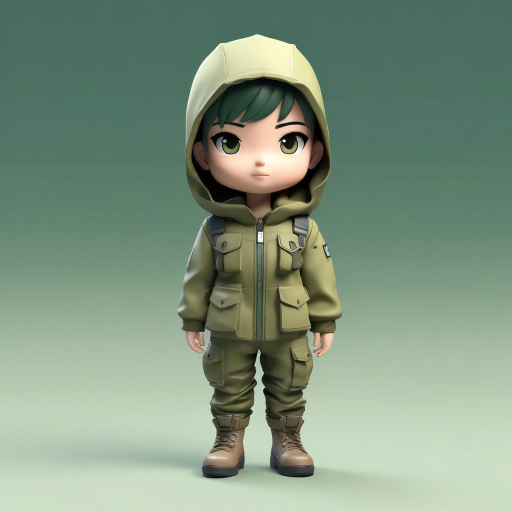 🏕️Q版户外机能山系少女：酷酷的露营盲盒！