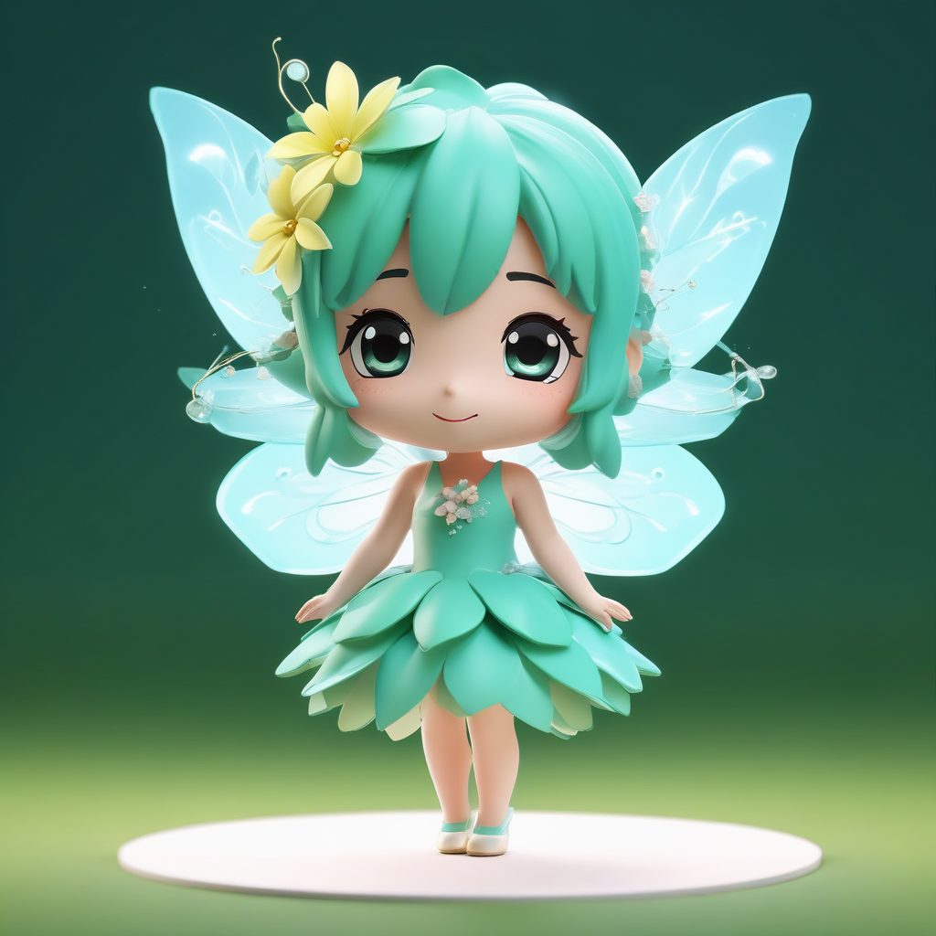 🌸 Q版花仙子：梦幻柔美系3D盲盒设计！🧚‍♀️