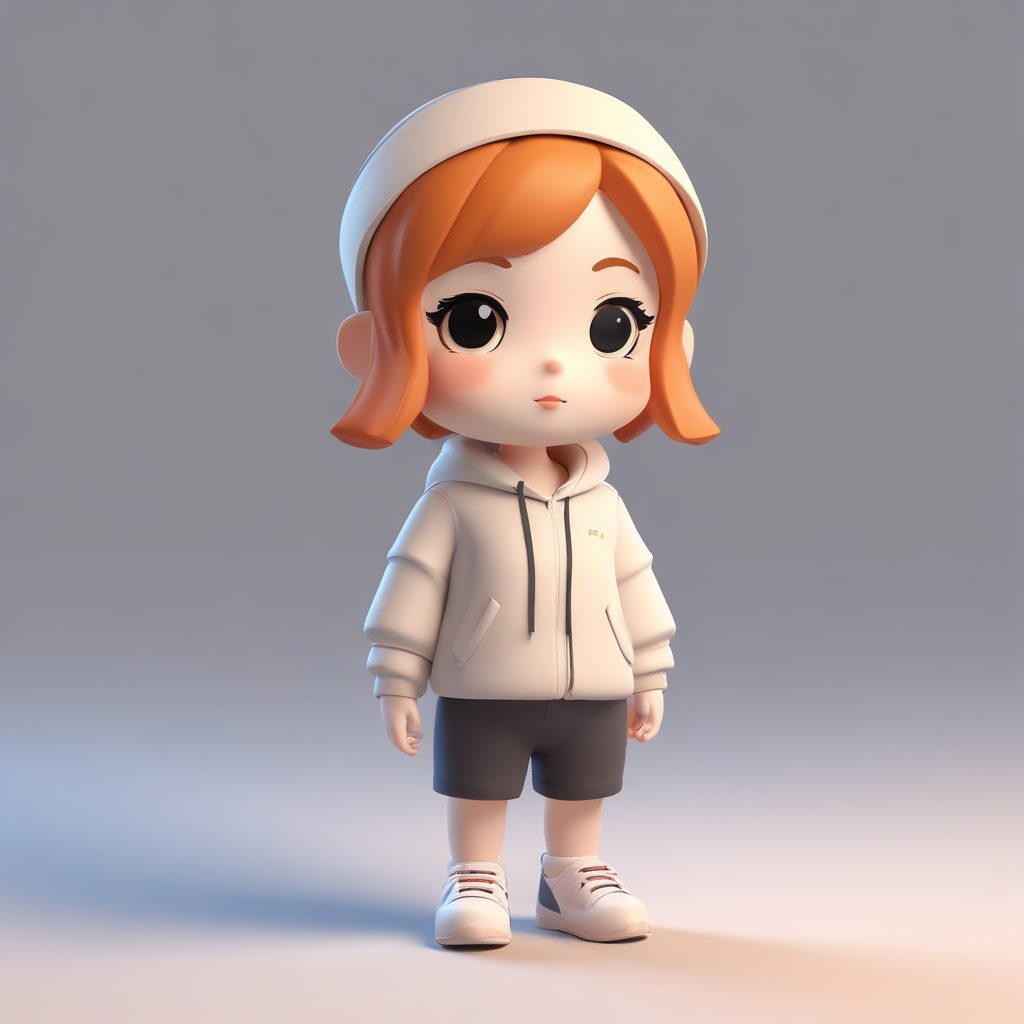 🎨 Q版蜡笔涂鸦风人物：超可爱3D粘土立体制作灵感！