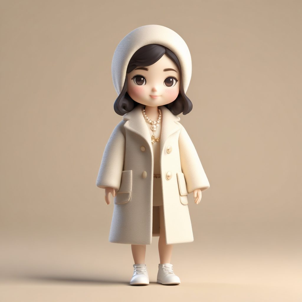 ☕️Q版老钱静奢风! 质感满分的米白系3D盲盒!