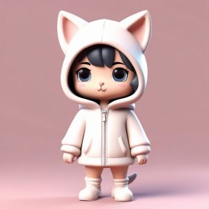 🐱Q版猫耳娘头像！软萌系粘土公仔，治愈力爆棚！