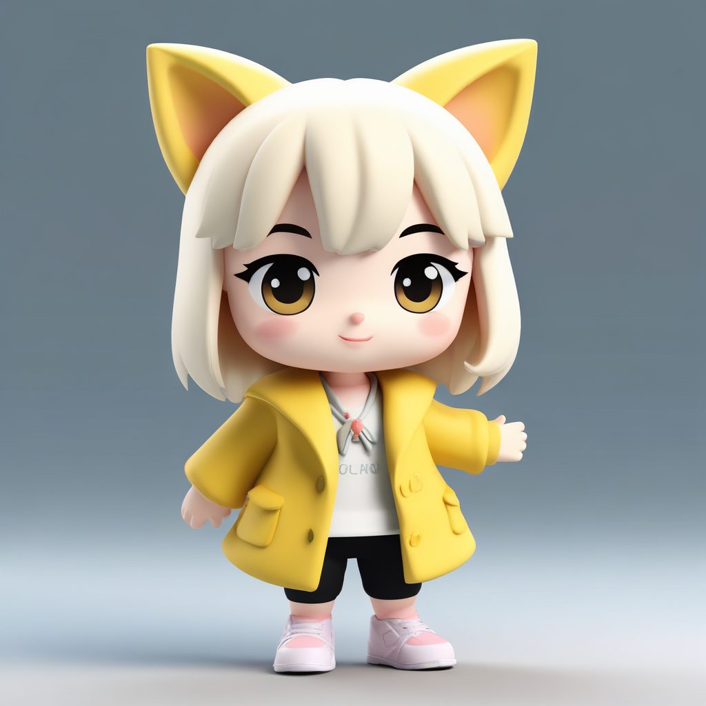 🐾 Q版兽耳娘：软萌猫耳少女盲盒设计太犯规了！🐈