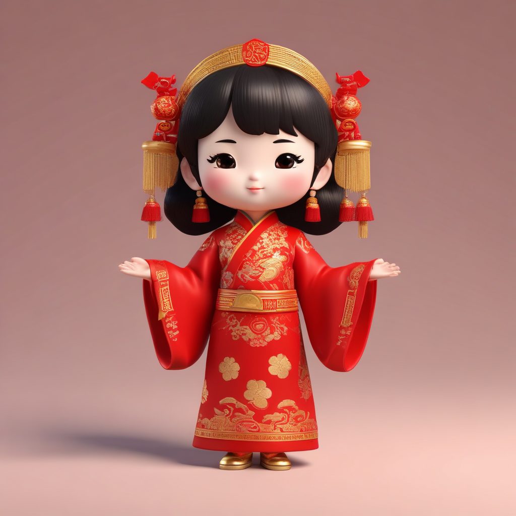 👑Q版新年喜庆：龙年限定红色盲盒！全身头像生成🧨