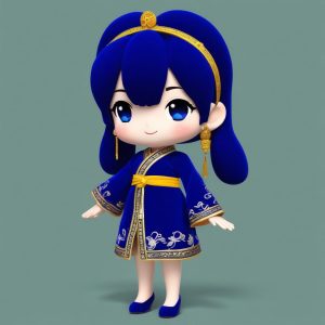 旗袍美学Q版化✨ 高级感3D丝绒盲盒设计，秒出复古名媛头像！