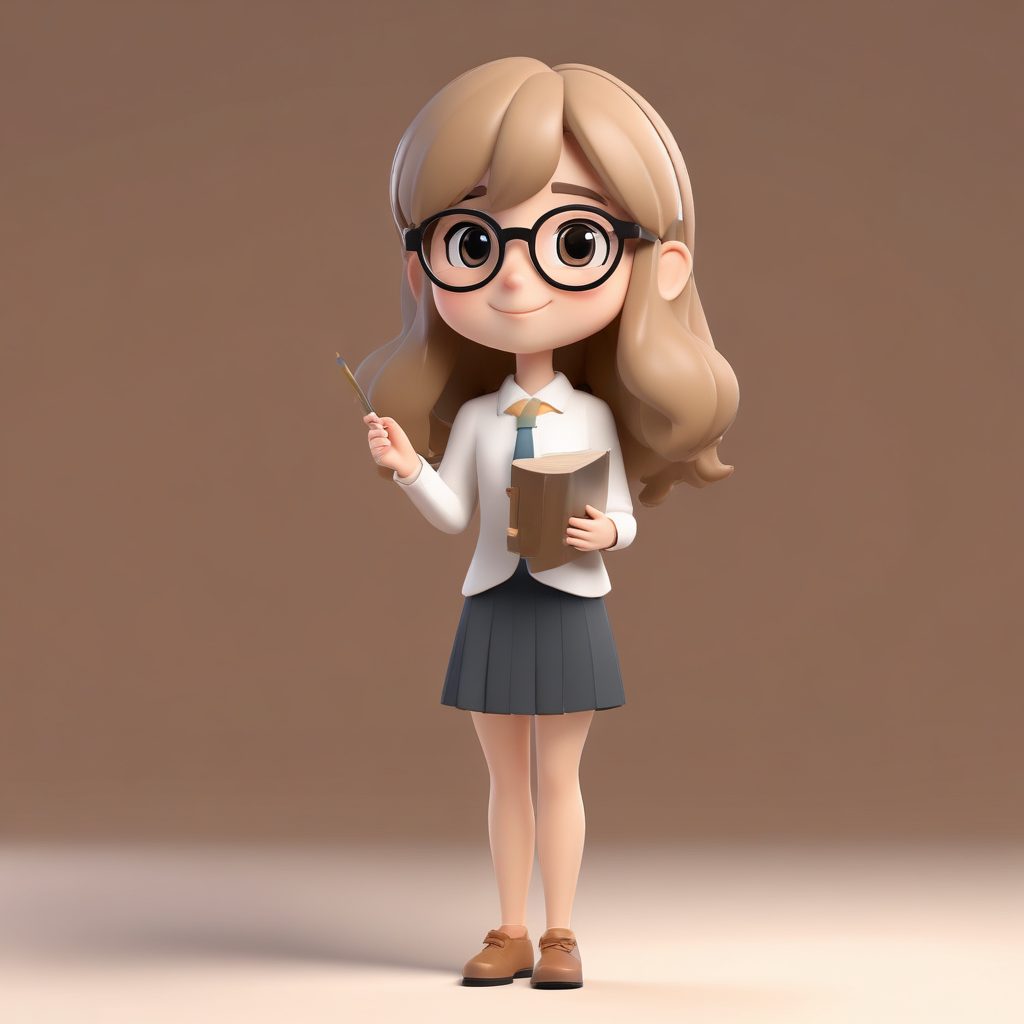 👩‍🏫 气质Q版女教师：知性优雅的盲盒职业系列！📚