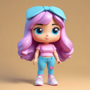 🦋千禧辣妹回归！Q版Y2K潮流时尚风，复古甜酷头像！