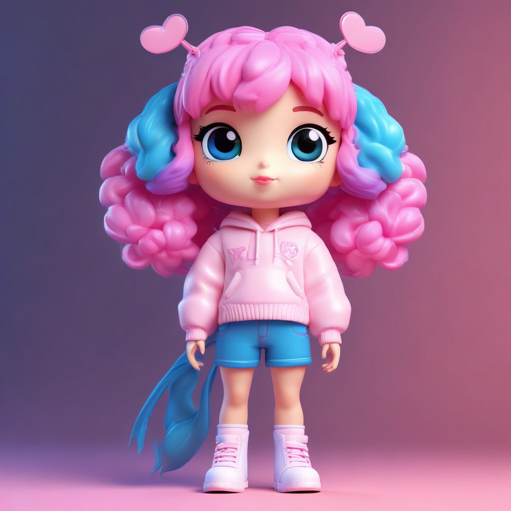 💖千禧甜心必备！Y2K潮流Q版辣妹，高饱和复古头像公式