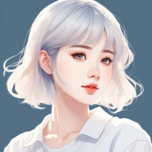 🕊️ 清新透明水彩系头像！治愈系少女的温柔一击，适合夏日换头像。