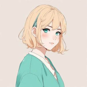 ☀️清新治愈系头像Prompt | 透明水彩感马卡龙少女