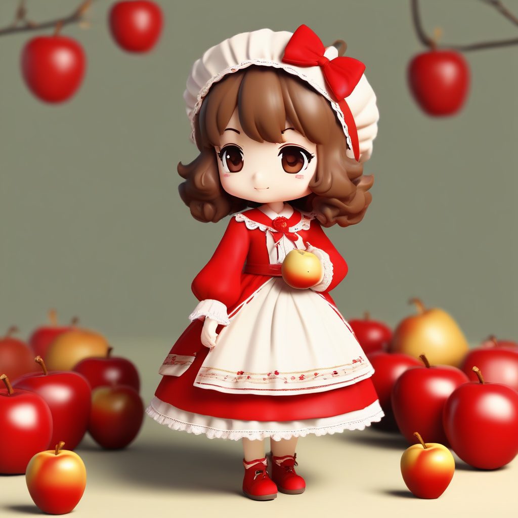 🍎秋日红苹果！田园系Q版Lo娘，甜美治愈系穿搭！