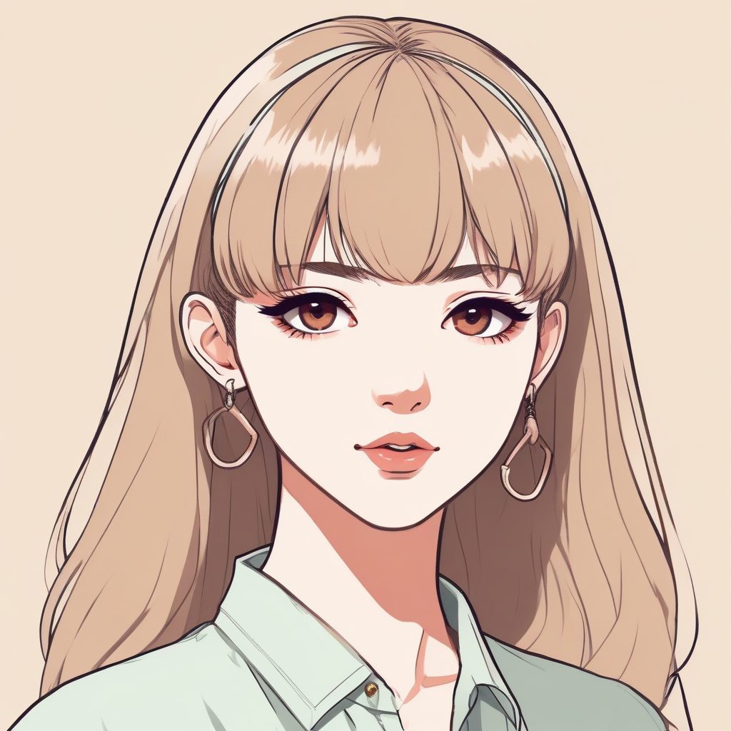 ✨日韩潮流美少女头像 | 极简风格也挡不住的精致感！