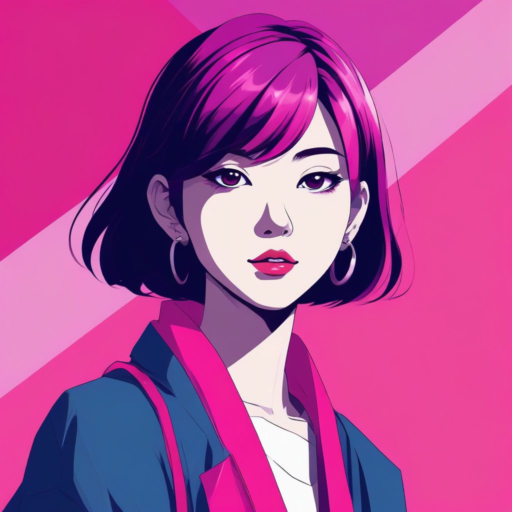 日韩潮流时尚肖像：高饱和度，元气美少女生成公式！