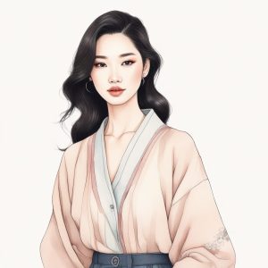 🌼日韩风时尚美少女! 软萌甜系日常穿搭肖像, 可爱爆棚!