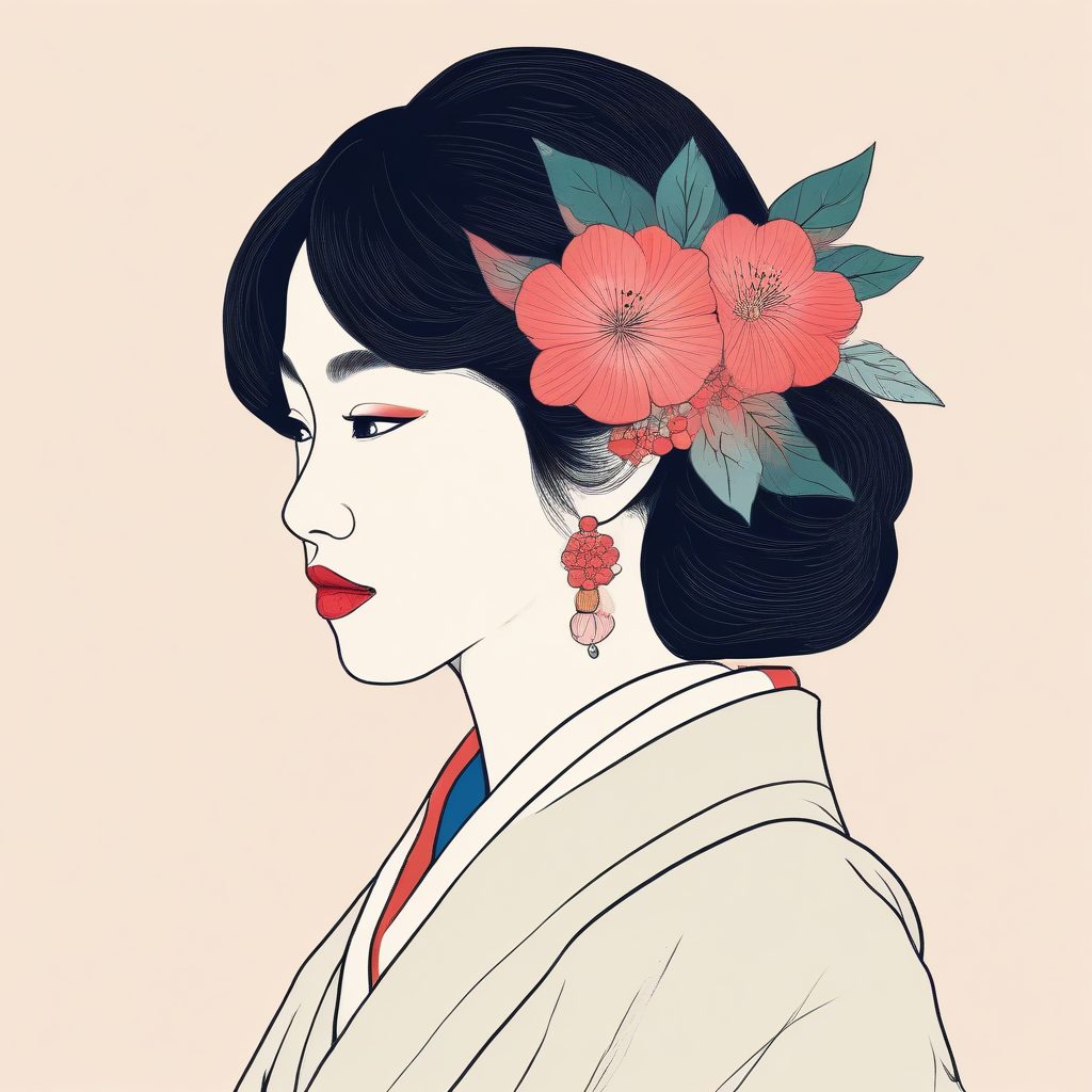 💖日韩混搭甜酷风！极简手绘插画的百变魅力！