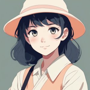 ✨日漫胶片颗粒感头像生成｜极简风动漫人像提示词分享｜适合做头像🔥