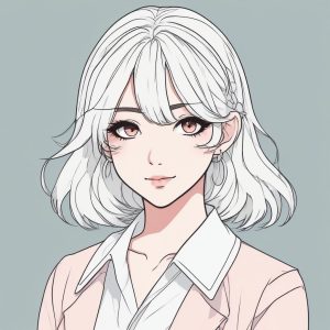 ✨日系极简风动漫少女头像，单人全身照🔥