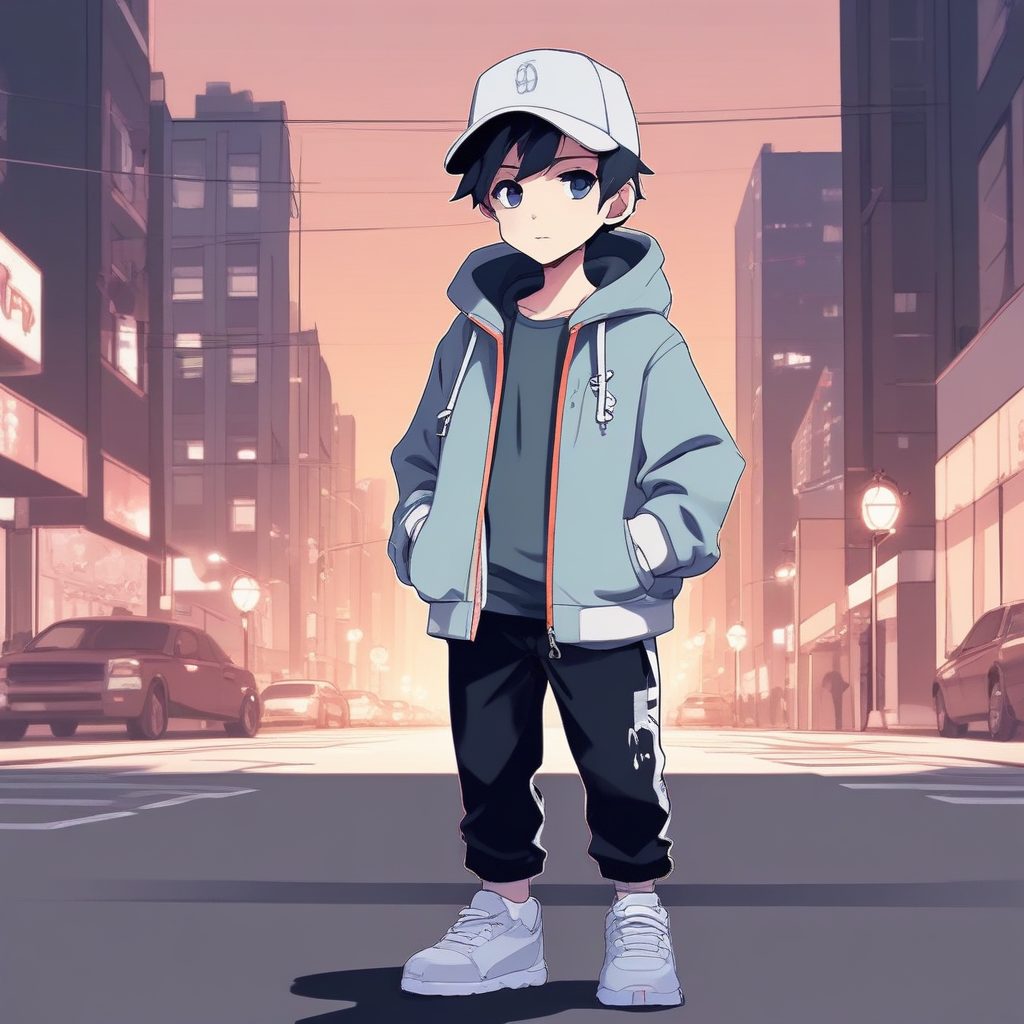 🛹日系街头少年！Q版CityBoy穿搭，干净线条感的漫画风！