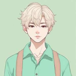 🍧日系马卡龙少年感！一键生成治愈系软萌男孩头像✨