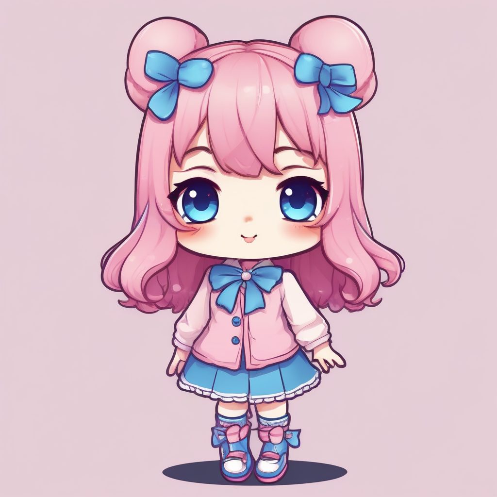 💫日系手绘风Q版立绘：如何用’光线追踪’实现材质升级？