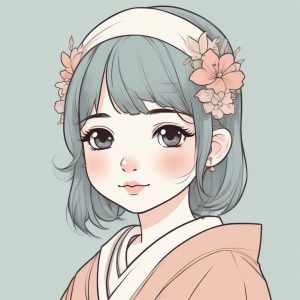 💖日系手账风极简Q版小插画肖像,超适合做头像!
