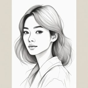 🗞️日系杂志风极简速写插画：高级感时尚博主必备！