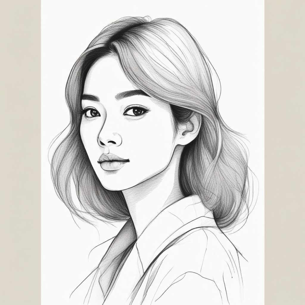 🗞️日系杂志风极简速写插画：高级感时尚博主必备！