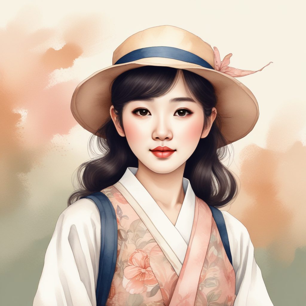 🌿日系治愈系穿搭！初恋感彩铅插画头像太绝了！