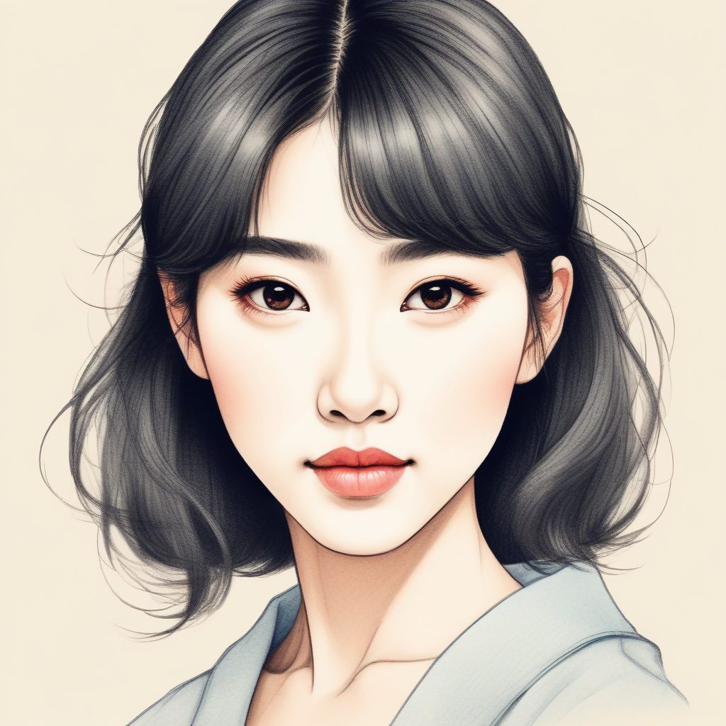 🍒日系治愈系少女头像：可爱手绘风，干净线条超软萌！