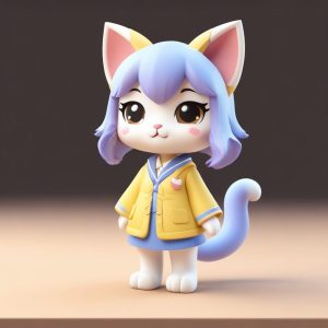 🐾软萌猫耳娘Q版：日系兽耳少女盲盒，可爱度100%！谁能拒绝猫猫？