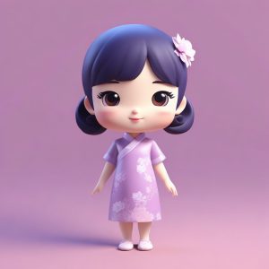 🏮软陶盲盒·国潮系列 | Q版旗袍少女，复古甜美风头像模版来啦！