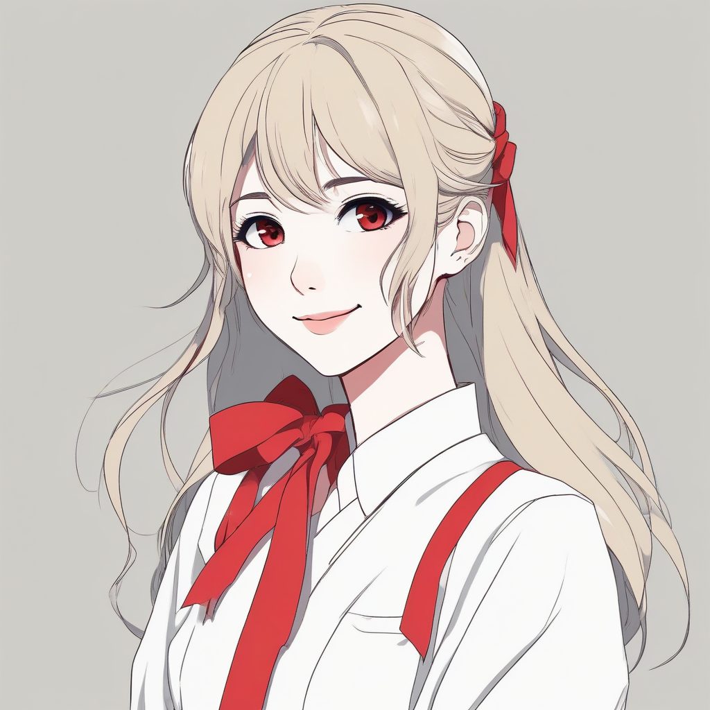 ✨极简线条日系动漫少女头像，最适合做你的社交媒体头像